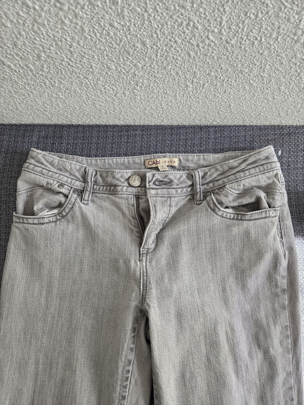 CAbi Women’s Gray Denim Jeans